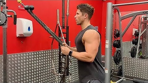 Dual Rope Triceps Pushdown Triple Threat