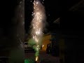 Fireworks at 12 minutes after midnight New Years Eve 2020
