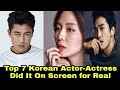 Top 6 Korean Actor-Actress "Did It" On Screen for Real | korean movies