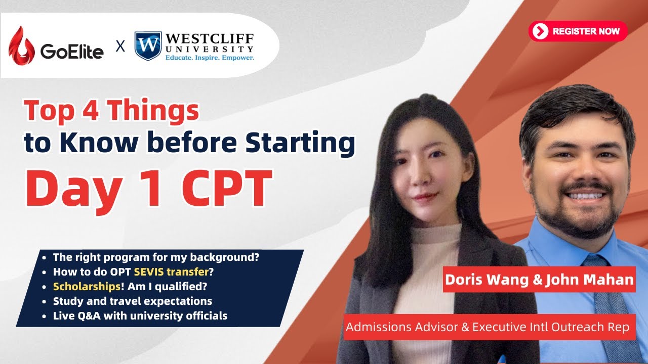 Westcliff University | Top 4 Things You Should Know before Starting a CPT Program
