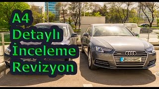 Audi A4 Yeni 2016 2.0TDi Quattro"TR'de ilkciden" Ayrıntılı İnceleme