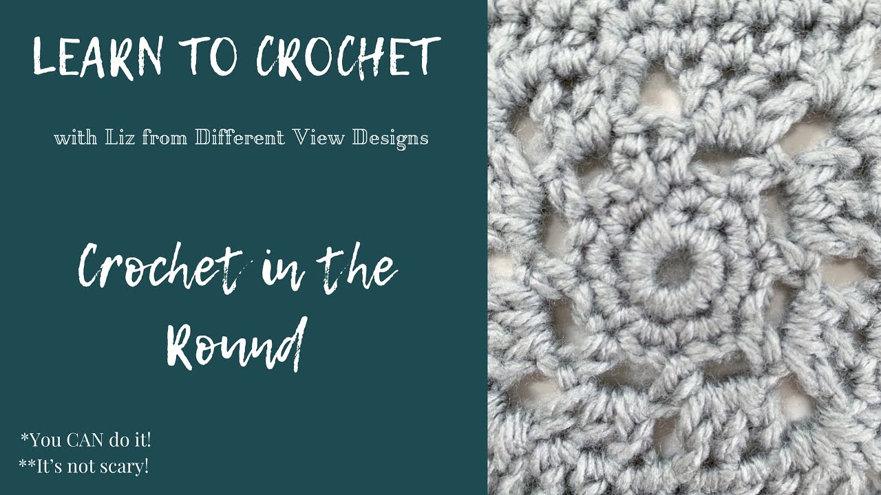 Learn to Crochet Crocheting In The Round YouTube