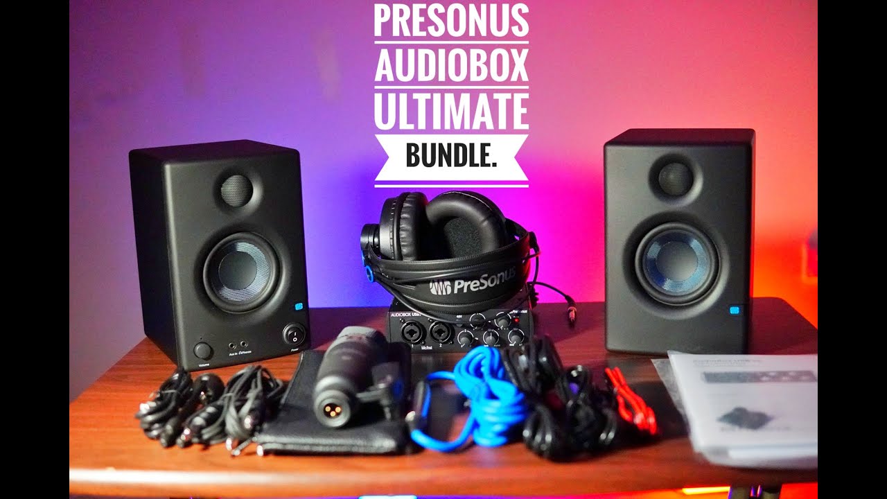 Presonus Audiobox 96 Studio Ultimate Bundle Recording Kit