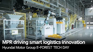 MPR(Mobile Picking Robot) driving smart logistics innovation | Hyundai Motor Group E-FOREST TECH DAY