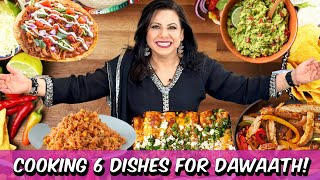 Women Special Dawath Cooking 6 Dishes, Preparing, and Deciding Cookware for Mexican Party VLOG - RKK