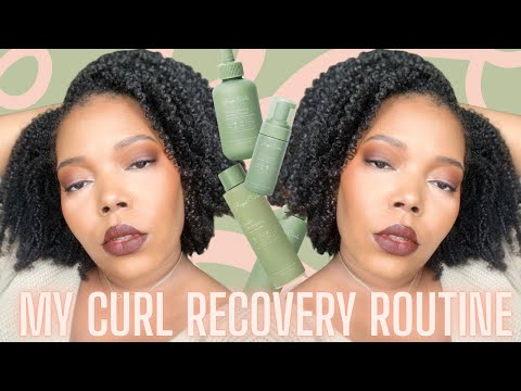 My Curl Recovery Routine Using Rizo’s Curls Biotin Collection!