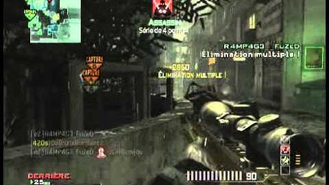 Modern Warfare 3 / Multi kill one bullet with an BARRETT 50.