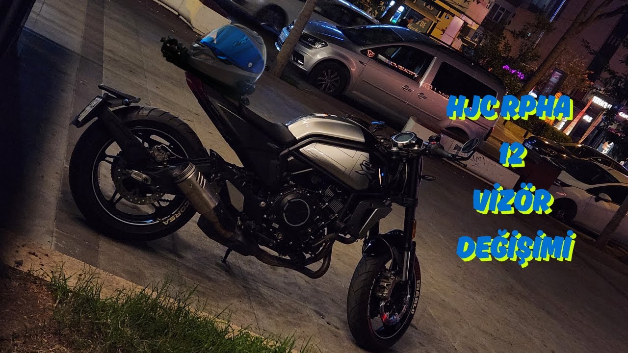 Hjc RPHA 12 Vizör Değişimi