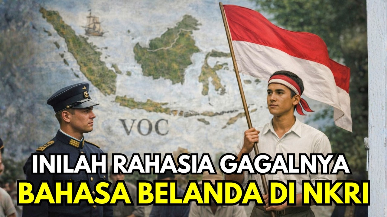 Mengapa Bahasa Belanda TIDAK BERTAHAN di Indonesia?