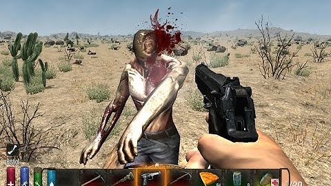 7 Days To Die - Server Play - S2E25 - Lost Air Drops and other bad luck in the desert