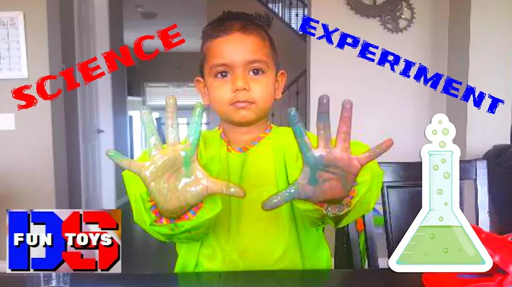 Easy DIY Science Experiment for Kids - Rainbow Baking Soda and Vinegar