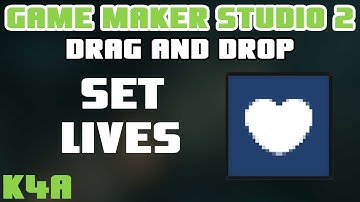 GameMaker Studio 2 D&D blocks - Set Lives