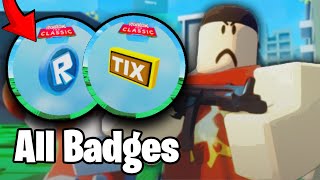 How To Get ALL ARESENAL BADGES In The Classic Event...