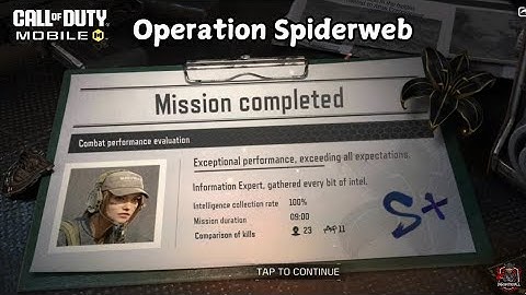 Why You NEED to Complete Operation Spiderweb