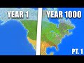 I made humans populate north america for 1000 years pt1  worldbox