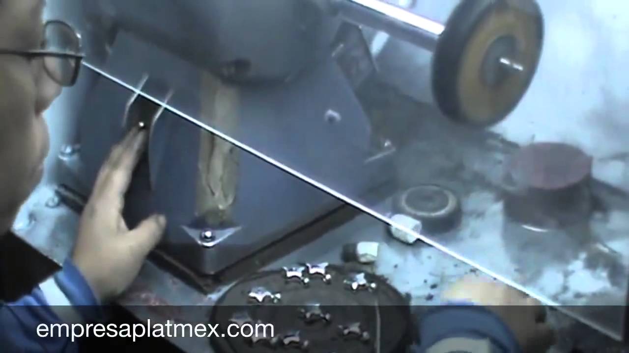 Pulido a mano acabado joyeria fabrica servicio industria metal precioso oro plata platino pal YouTube