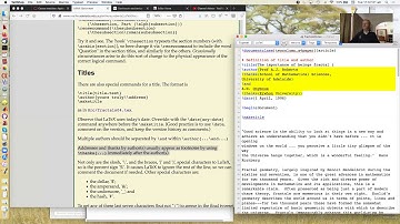 LaTeX 13 Quick start: provide title, author, date
