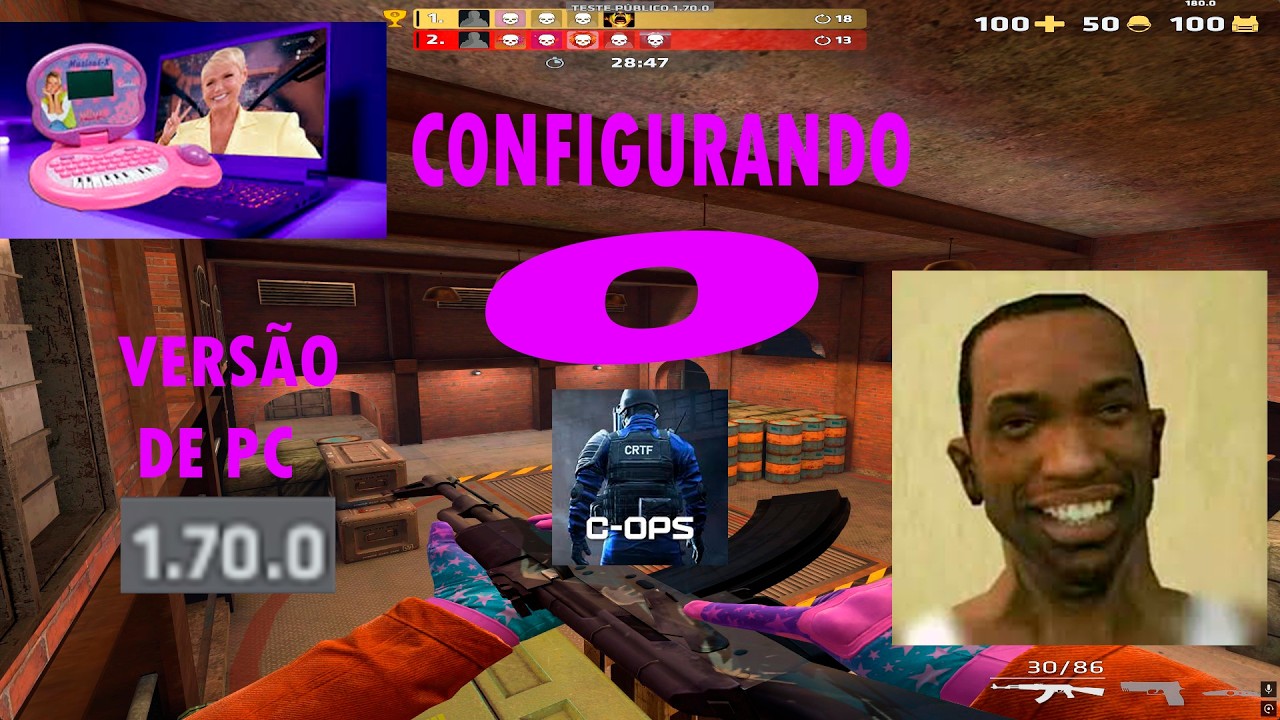 MELHOR CONFIGURAÇAÕ CRITICAL OPS V1.70 9 (PARA PC E MOBILE) - YouTube