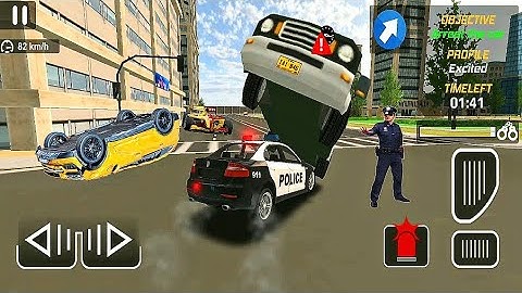 Police Car Chase Cop Simulator 👮 #1- Police Car Games 2022 - Android ios Gameplay