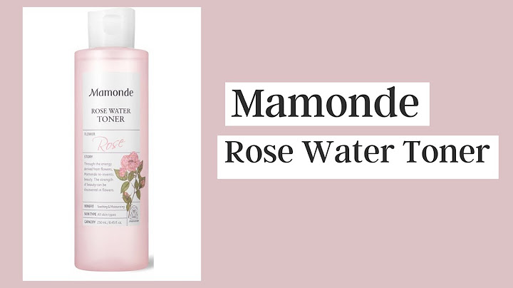 Mamonde rose water mist review sheis