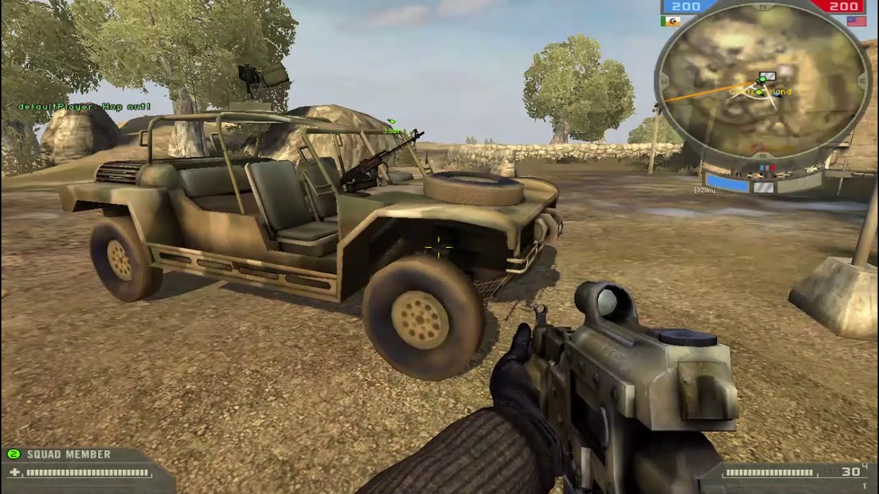 Battlefield 2 Одиночная игра Zatar Wetlands