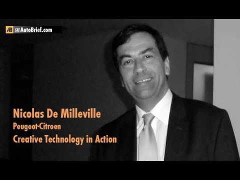 Nicolas De Milleville, Peugeot-Citroen: Creative technology in Action