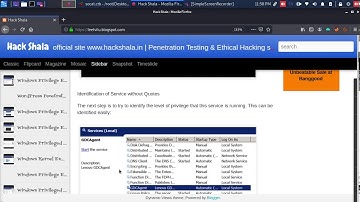 Windows Privilege Escalation - Unquoted Service Path