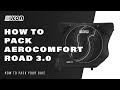 How to pack your bike in the scicon sports aerocomfort road 30  tsa bike bag