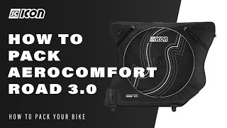 How to Pack your bike in the Scicon Sports Aerocomfort ROAD 3.0 | TSA bike bag