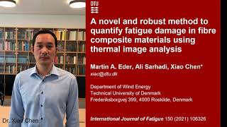Quantify fatigue damage in fibre composite materials using thermal analysis