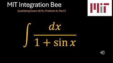 MIT 2018 Integration Bee Qualifying Exam, Problem 9
