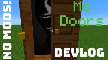 Minecraft Doors Devlog #1