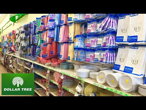 DOLLAR TREE PARTY SUPPLIES BIRTHDAY PARTY ITEMS DINNERWARE SHOP WITH ME SHOPPING STORE