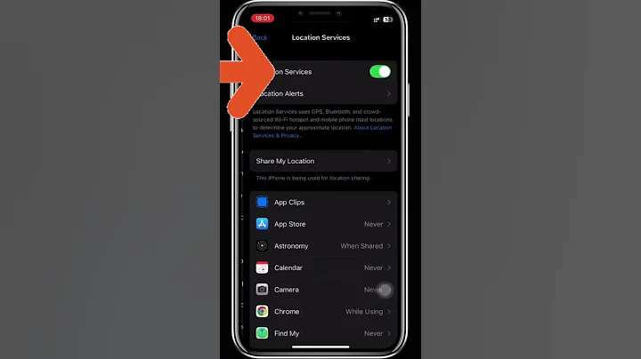 iPhone Secrets | How To Turn Off iPhone Location Tracking..! #iphone #shorts #tricksandtips #tech