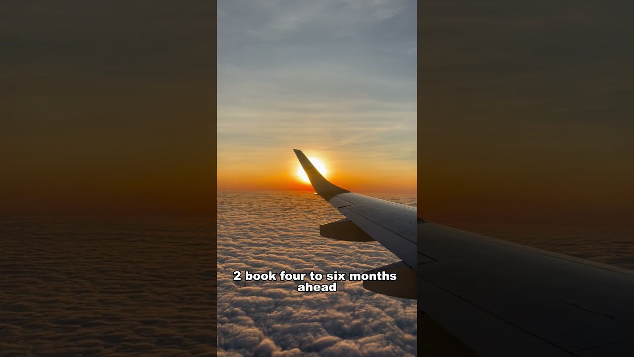 The Best Time to Book Flights 2025