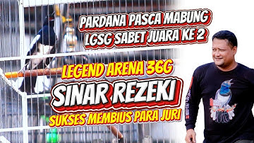 SUKSES RUNNER UP JUARA DI LEGEND ARENA KACER SINAR REZEKI PERDA PASCA MABUNG🔸TOTOSRF RILEKS TEAM