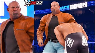 WWE 2K22 My Rise Mode - Goldberg Returns For Revenge & Helps Rocky #21