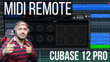 Midi remote | New feature in Cubase 12 pro | Music production tutorial in Hindi