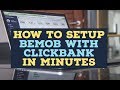 How to Set Up Bemob With Clickbank - Affiliate Tracking