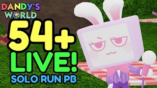 🔴🎥 VEE SOLO RUN FLOOR 56+ LIVE! (Personal Best) | Dandy's World