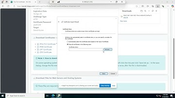 Install SSL/TLS Certificate in IIS