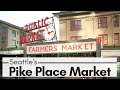 SEATTLE&#39;S PIKE PLACE MARKET TOUR - Beecher&#39;s, fish throwing &amp; trying exotic fruits| SB
