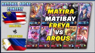 Balagbagan Freya VS Argus Matira Matibay - National Arena Contest - MLBB