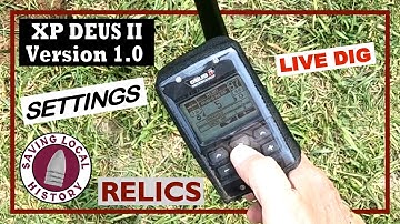 XP DEUS 2 {V1.0} Relic Hunting [SETTINGS] - BUGS?