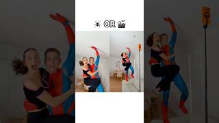 SPIDERMAN TREND TUTORIAL! 🎥😳