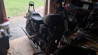 HARLEY SPORTSTER AND DYNA FRONT END WOBBLES