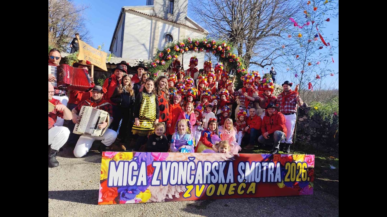 Brgujski Zvončari I Zvoneća 2026.I Mića Zvončarska Smotra