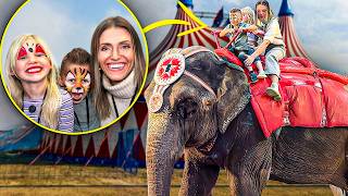 🐘🎪 Riding Elephants Before the Circus! Educational Pre-Show Experience with the Happy Hubbard’s!