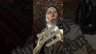 Santa teresa de Jesús #oracionescatolicas #santateresadeávila #santateresadejesús #devociones