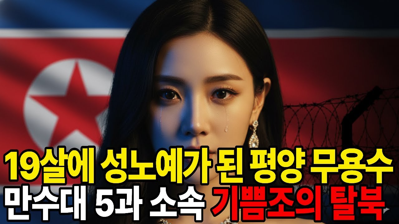 북한 만수대 5과로 간 19살 평양의 무용수, 김정은 기쁨조가 폭로하는 6년간의 눈물